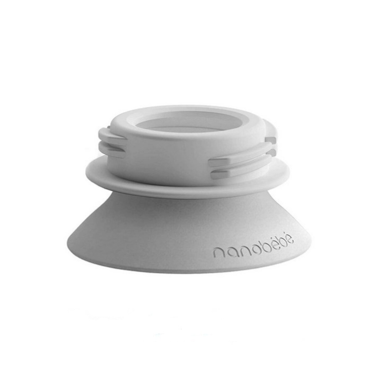 Zestaw adapterów do laktatorów dla butelek Nanobébé - 2 szt.