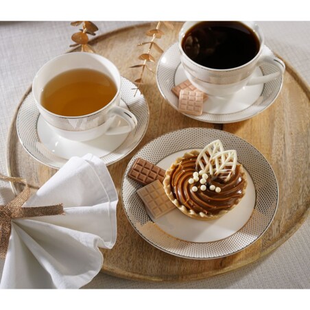 VILLA ITALIA Talerzyk deserowy 16,5 cm porcelanowy MARILYN