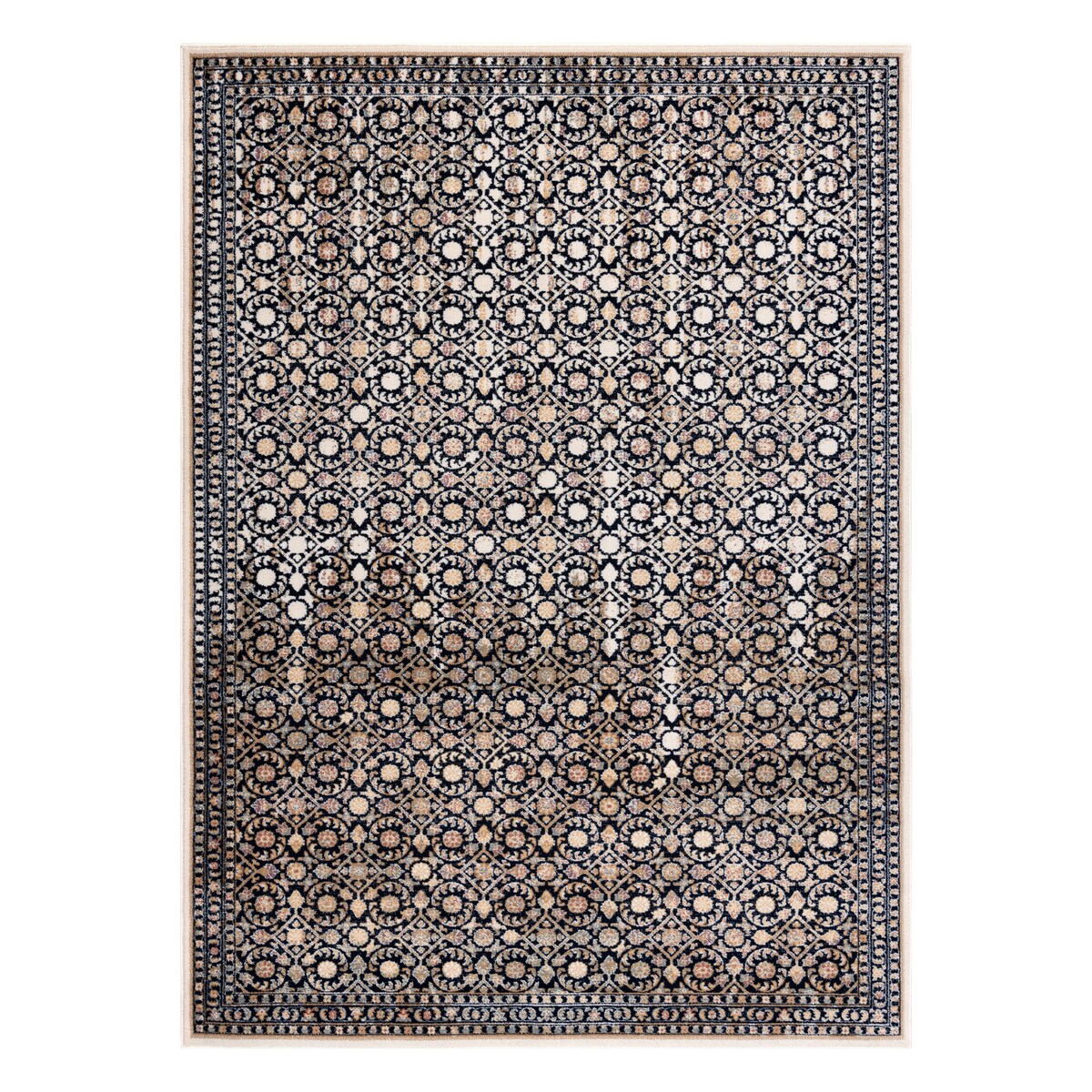 Dywan NAIN Ornament 1183/51033 granat / beż 200x300 cm