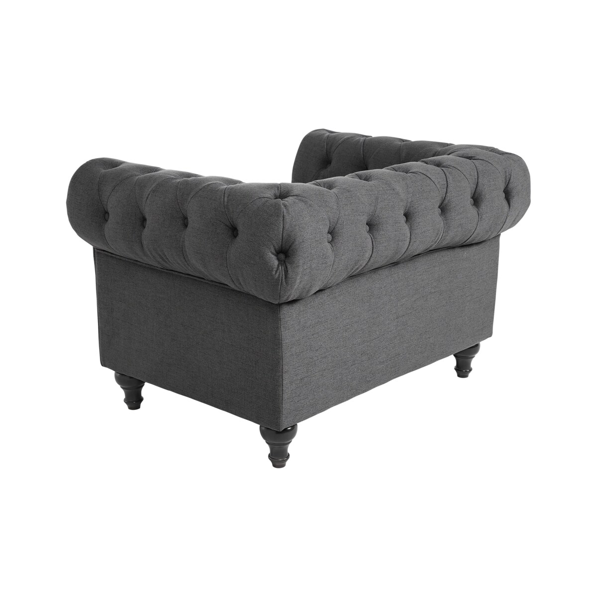 Fotel CHESTERFIELD Szary