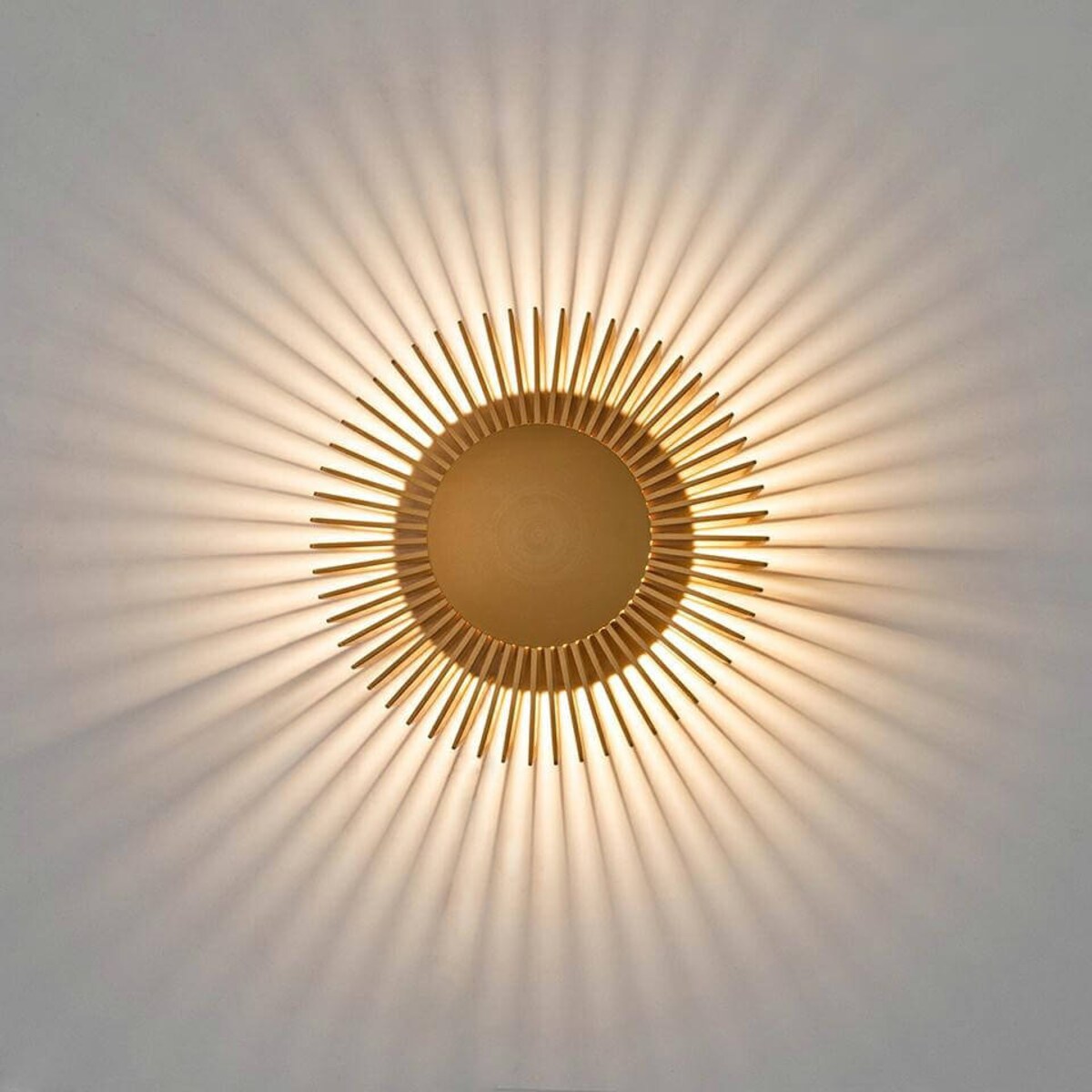 Kinkiet LED ścienny Sunny MSE1501100313 Moosee 3W 3000K słońce złote