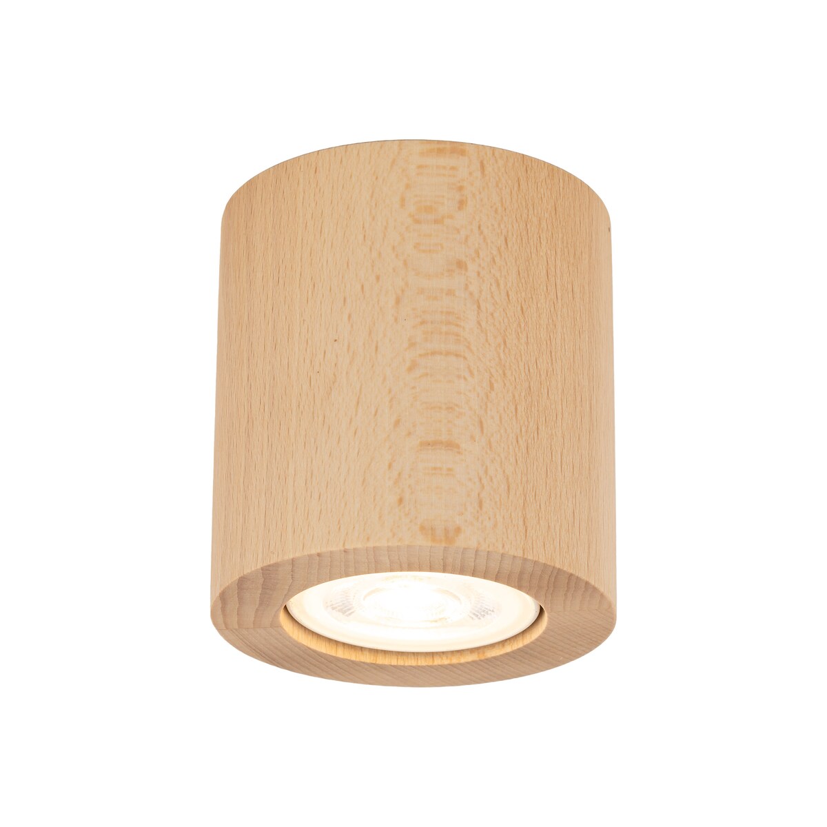 Oprawa natynkowa spot EVE WOOD BUK TK Lighting GU10 drewno buk 10121 do salonu i kuchni