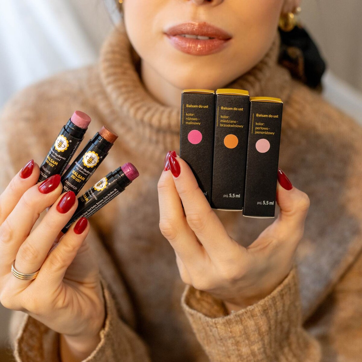 balsam do ust AZALEA kolor