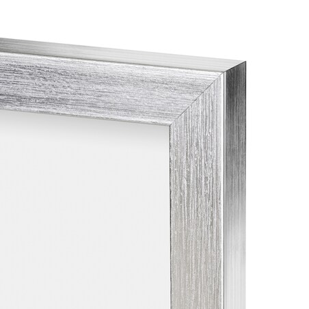 Ramka srebro, 40x50 cm, ramka na zdjęcie, Knor - srebne ramki do zdjęć i plakatów glamour