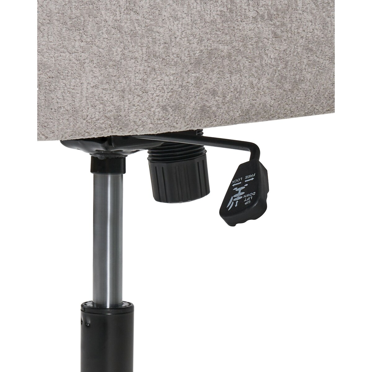 Krzesło obrotowe ALPINE Boucle Szary