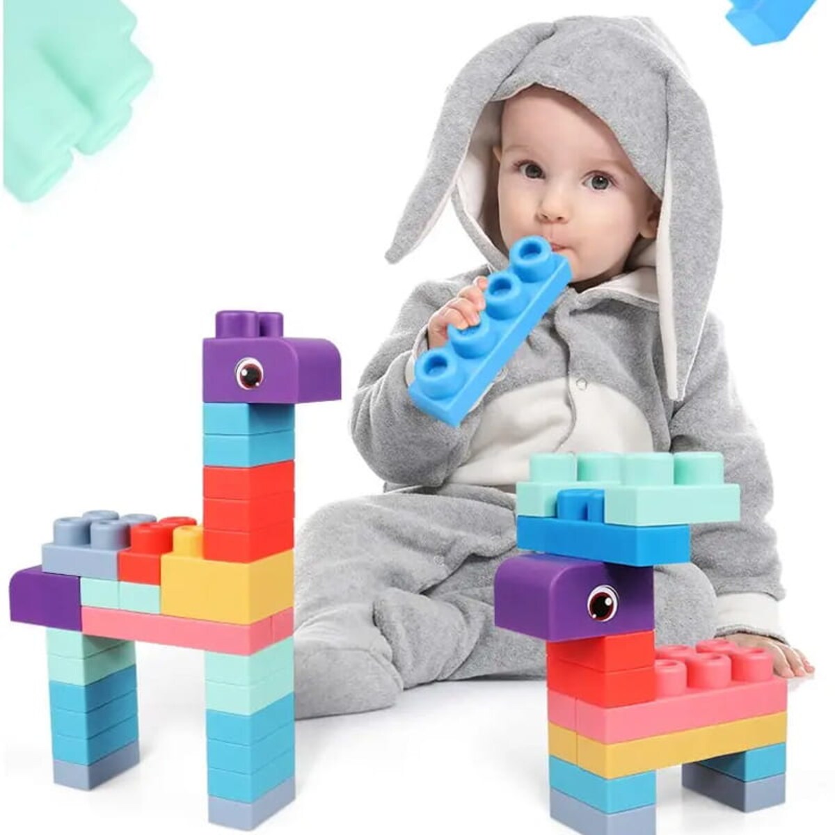 SOFT blocks - miękkie klocki konstrukcyjne 30 elementów