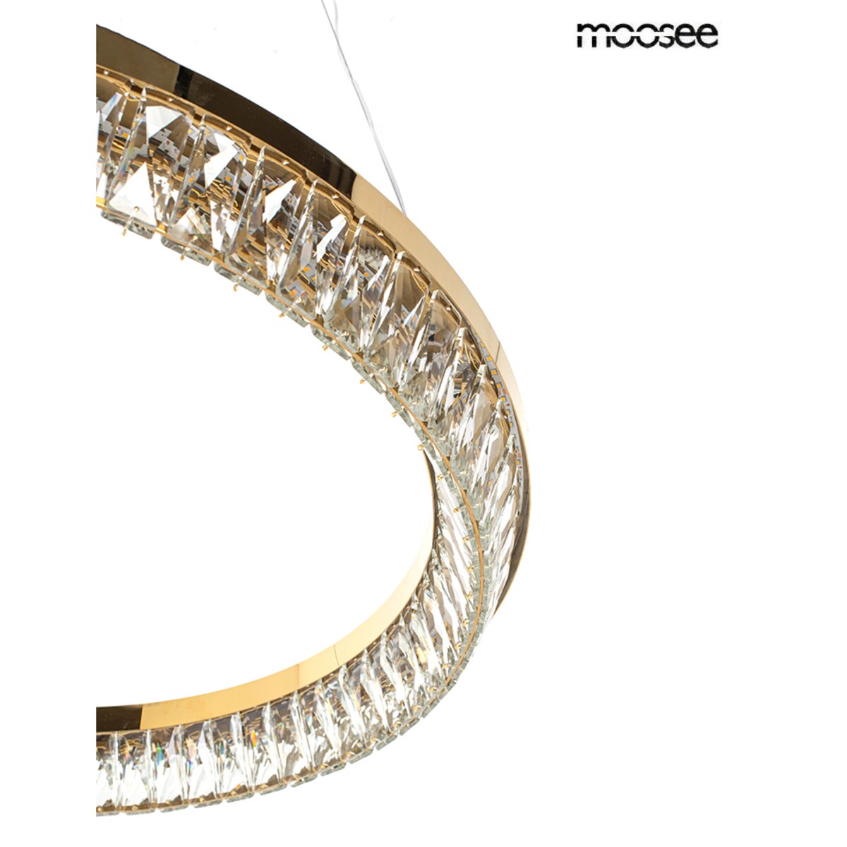 MOOSEE lampa wisząca SAVOY 80 złota