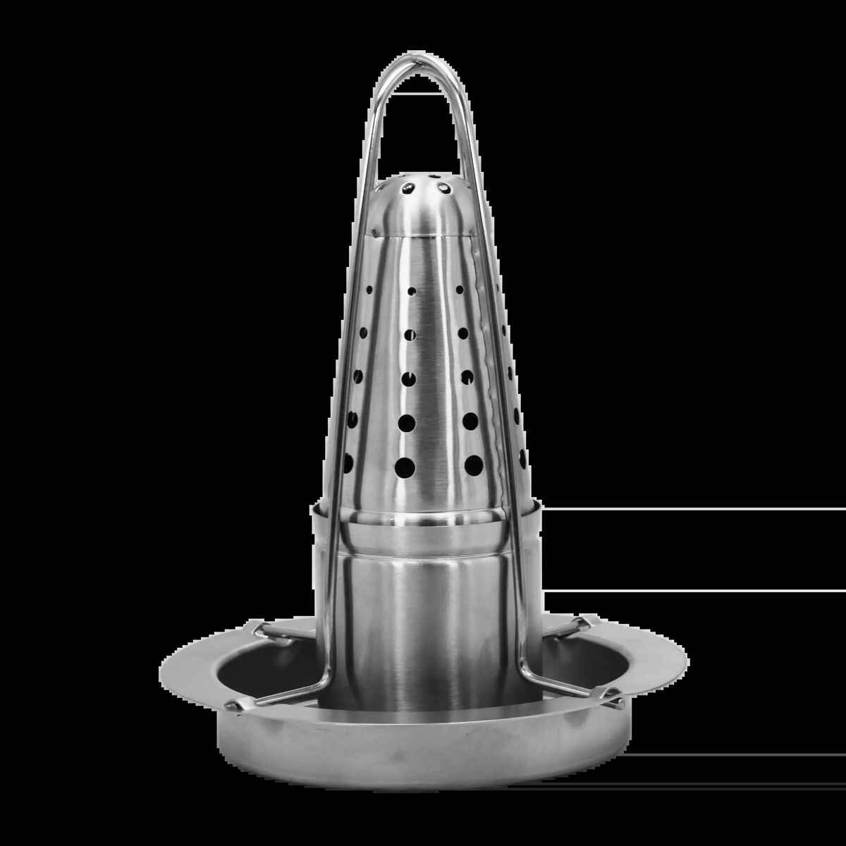 Uchwyt stojak ruszt do pieczenia kurczaka drobiu BRUNBESTE BB-3474