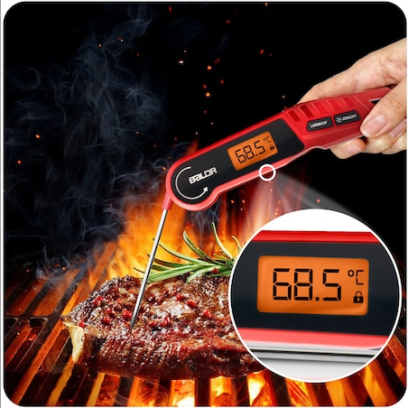 Termometr kuchenny szpilkowy elektroniczny do mięsa Baldr