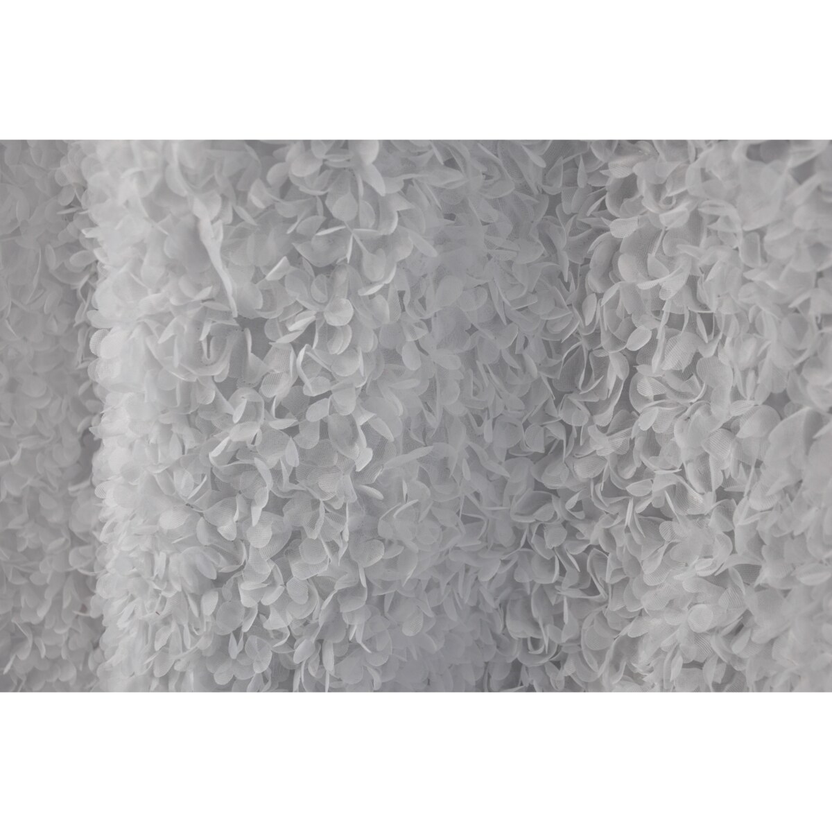 firana "lumiere 3D" z aplikacją 3d 200x70 | biała