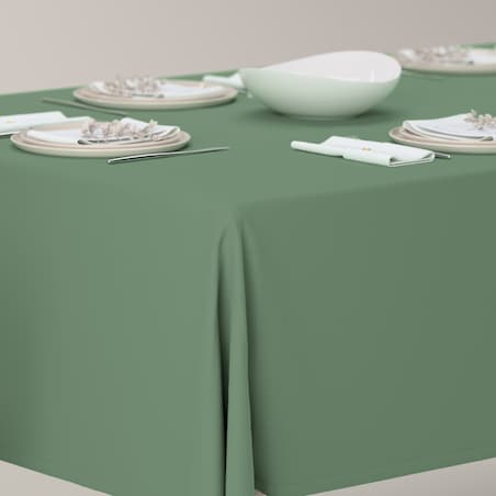 Obrus prostokątny 130 x 160 cm zielony