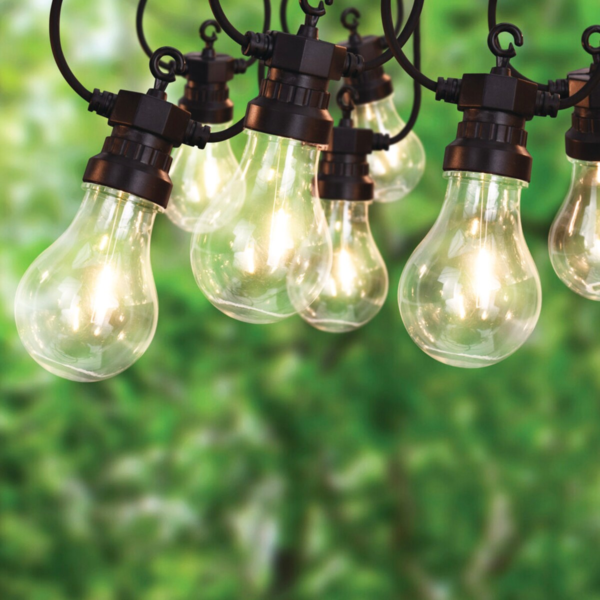 Girlanda Ogrodowa Świetlna Lampki Ogrodowe Łańcuch