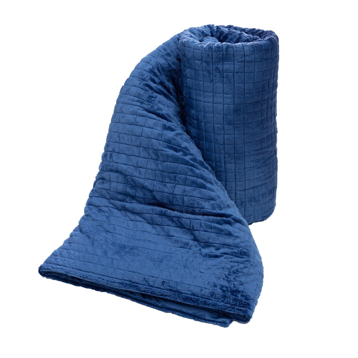 Kołdra obciążeniowa Relax 8kg 150x220cm royal blue, 150 x 200 cm