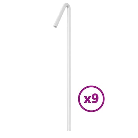 vidaXL Lampki choinkowe, 320 LED, ciepłe białe światło, 375 cm