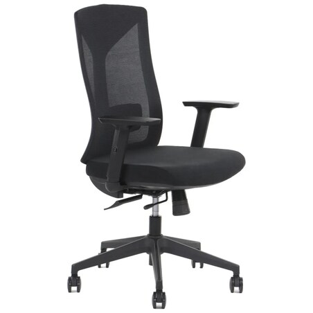 Fotel biurowy HAGER czarny
