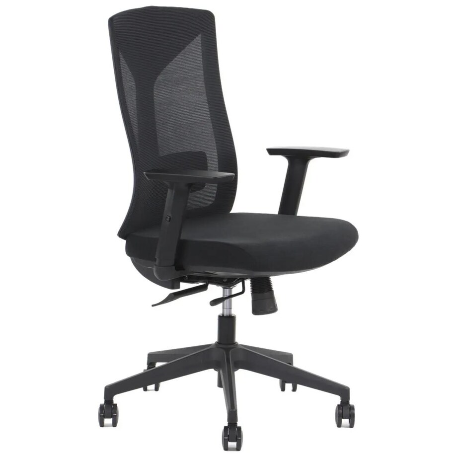 Fotel biurowy HAGER czarny