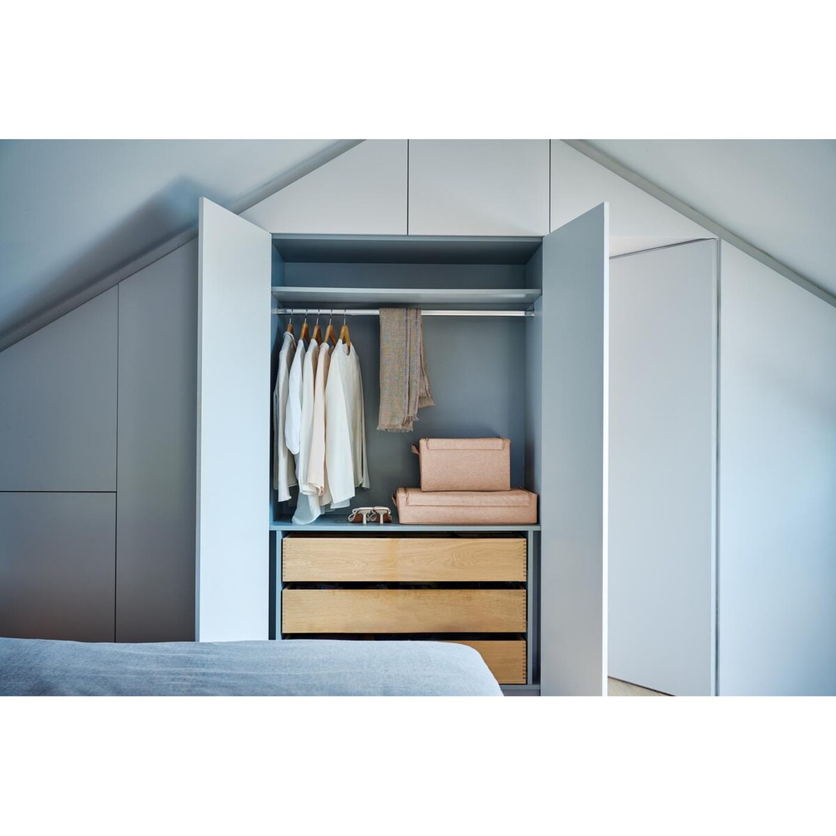 Pudełko STORAGEBOX M, twist coffee