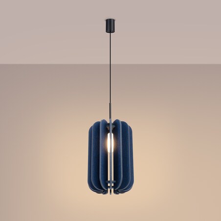 Lampa wisząca MULA 27 granatowa