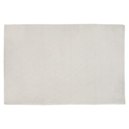 Dywan wełniany 140 x 200 cm złamana biel ERZIN