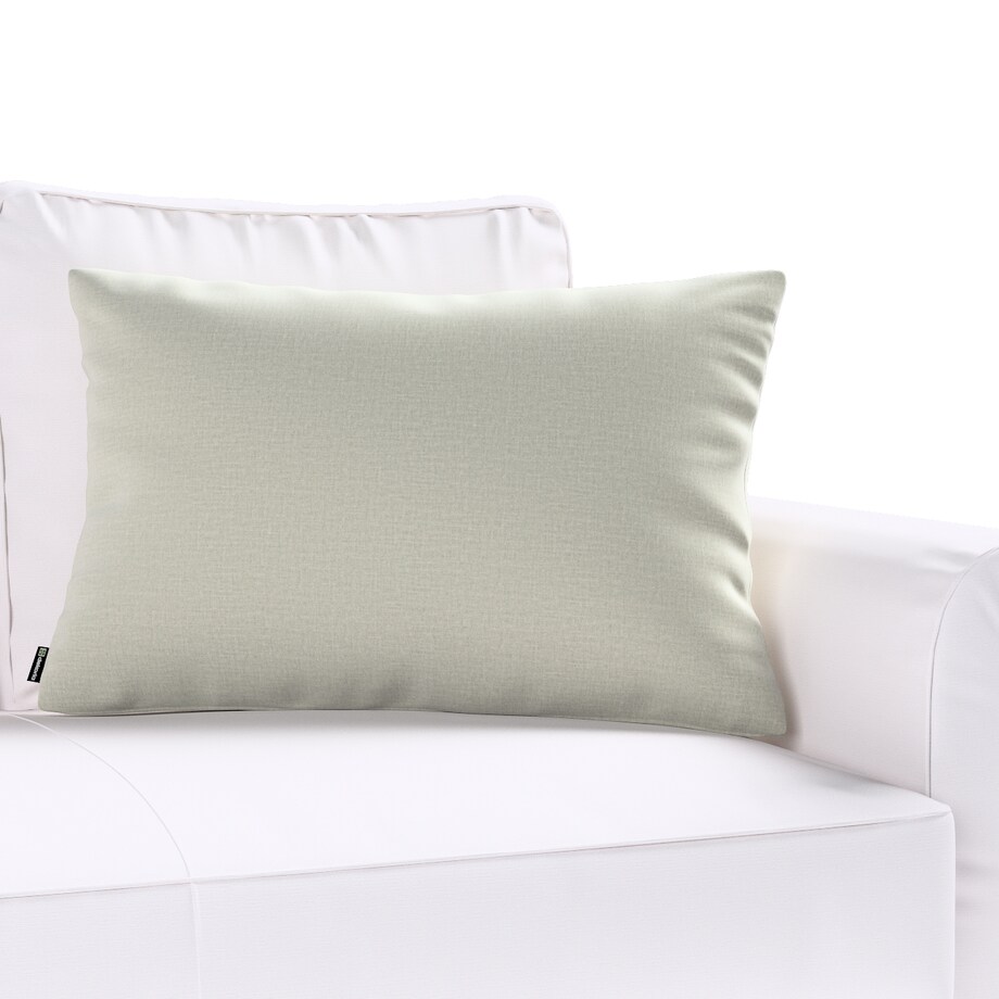 Poszewka Kinga na poduszkę prostokątną 47x28 pastelowo miętowy welwet