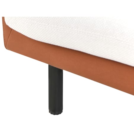 Sofa dla 3 osób VORGOD Złamana biel