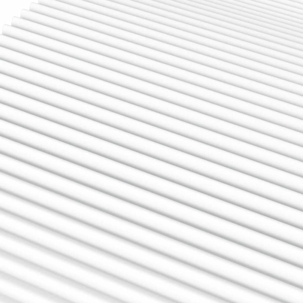 vidaXL Materac piankowy, biały, 140x210 cm, twardość H2/H3