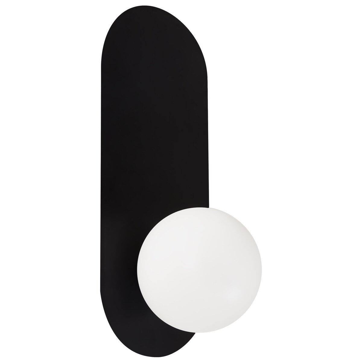 Zestaw 2 lamp ściennych LEISI Czarny
