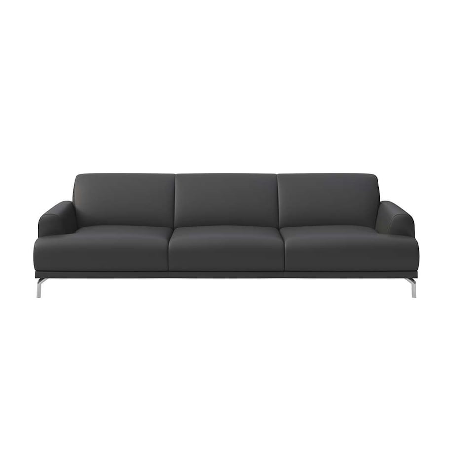 Sofa 3-osobowa Puzo ciemnoszara