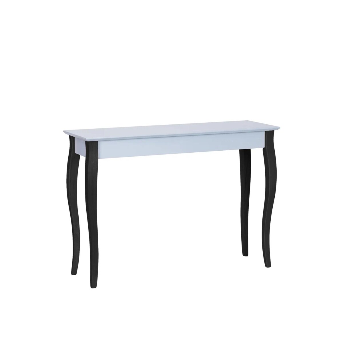 Konsola LILLO 105x35 jasnoszara/czarna