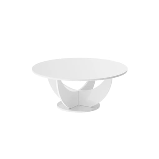 Ława CAPRI 100x100 biały połysk