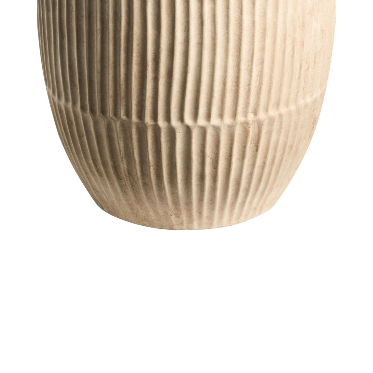 Doniczka POROS 36 cm Jasnobeżowy