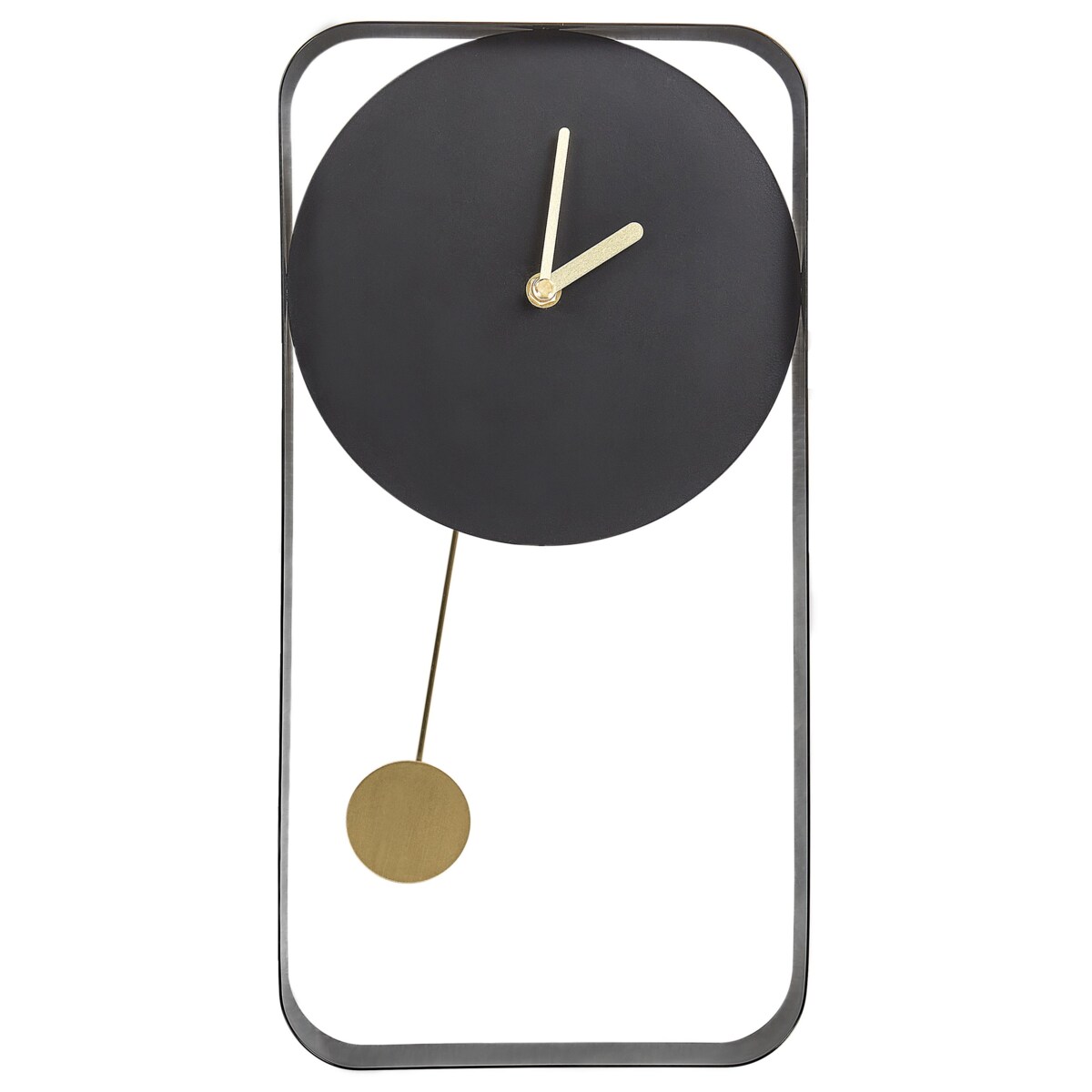 Zegar ścienny SERVOZ Stal Czarny