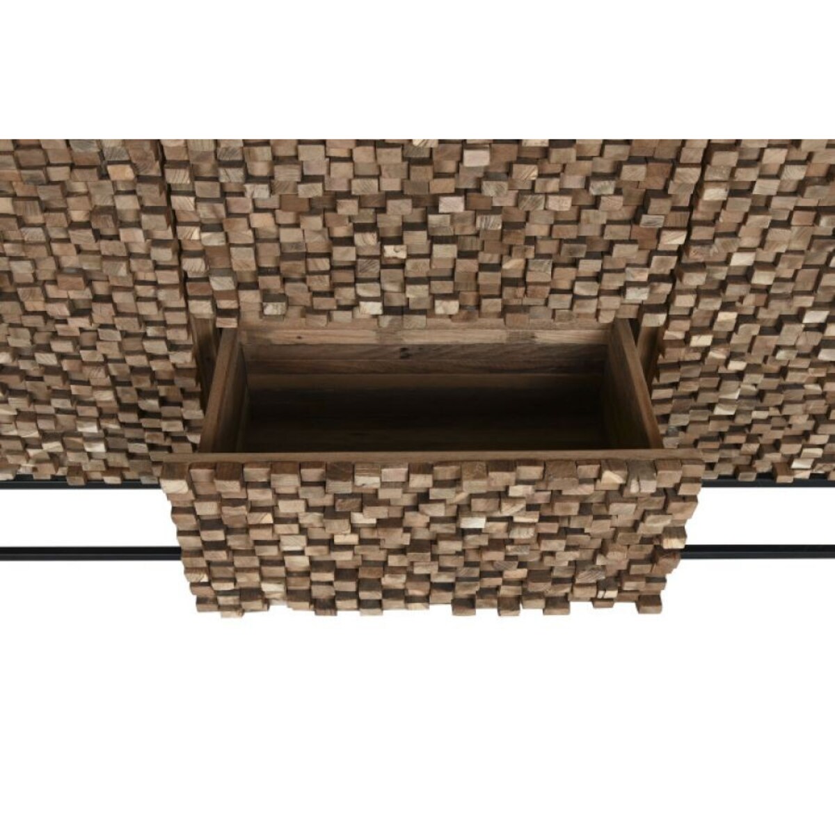 Komoda z drewna tekowego 82x200x45 cm IVICA