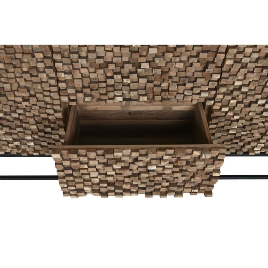 Komoda z drewna tekowego 82x200x45 cm IVICA