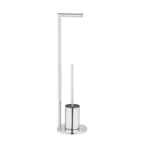 Stojak na szczotkę WC z uchwytem na papier 2w1 FERLA