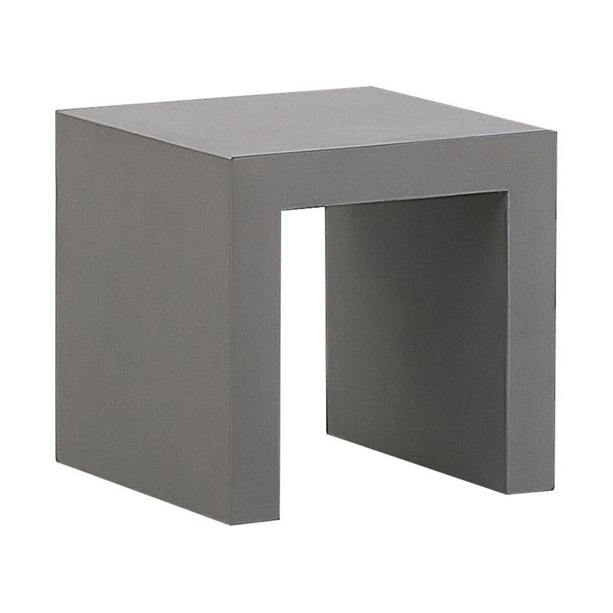 Zestaw ogrodowy ze stołkami dla 4 osób OLBIA/TARANTO Beton Szary