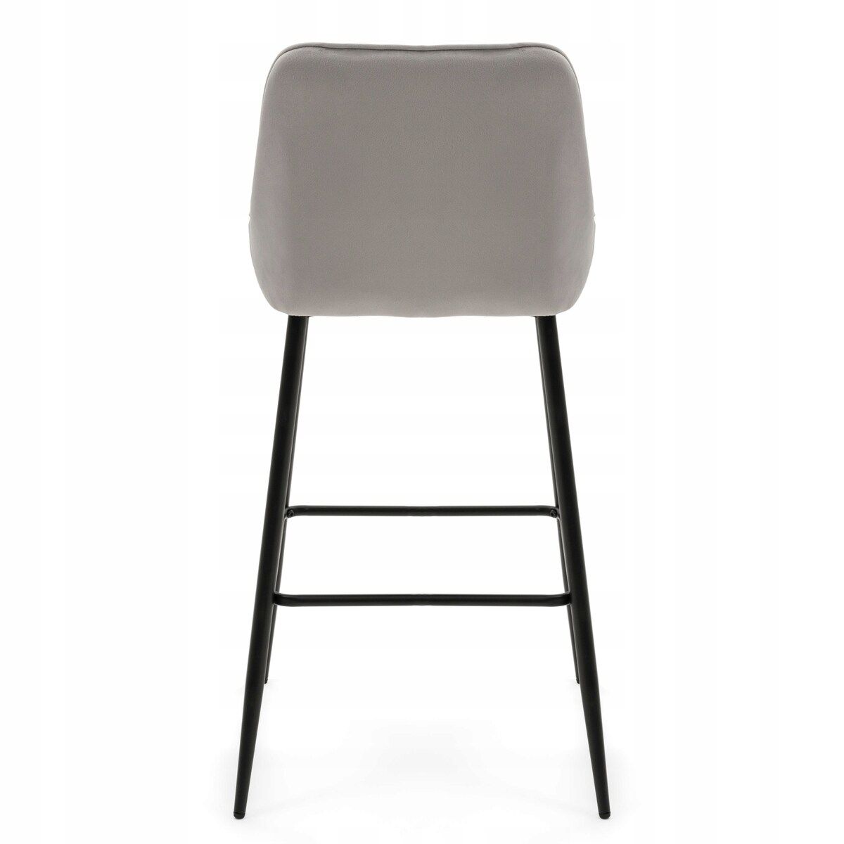 Hoker tapicerowany welurowy do salonu jadalni barowy glamour PASSO