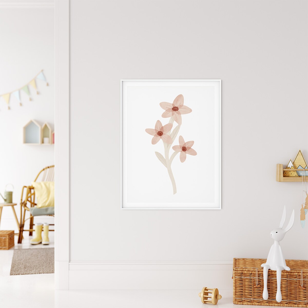 Plakat dla dzieci Kwiat 9 30x40