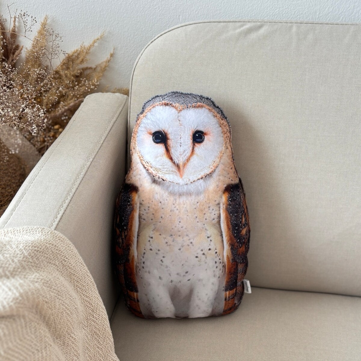 Poduszka Sowa Płomykówka mała