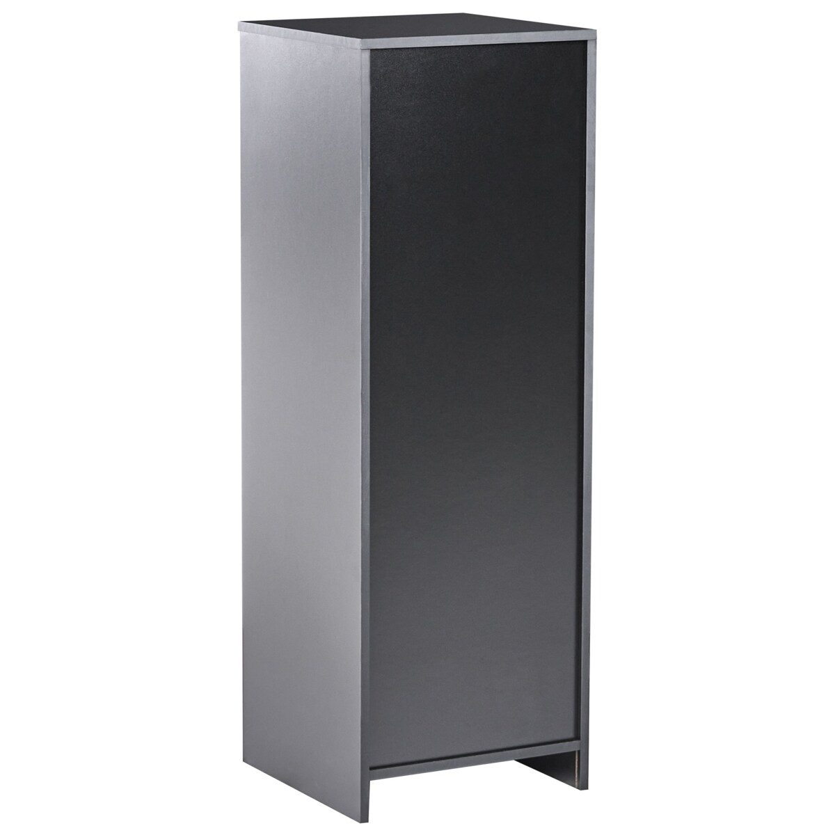 Regał na książki 3 półki ZEHNA 117 cm Czarny