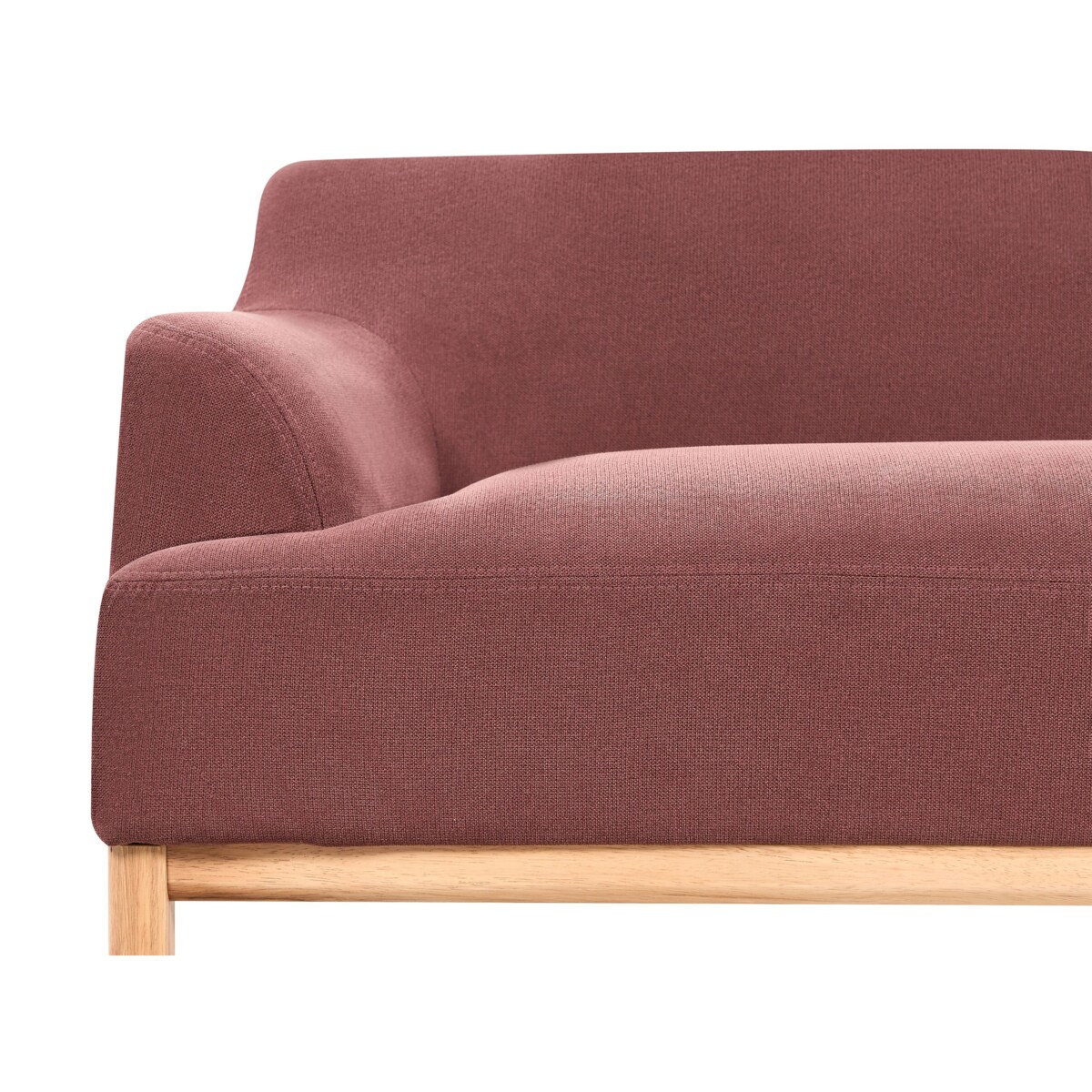 Sofa 3-osobowa różowa SOSJO