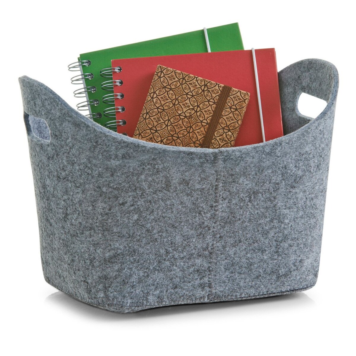 Kosz do przechowywania, owalny, filcowy - pojemnik 12 l, ZELLER