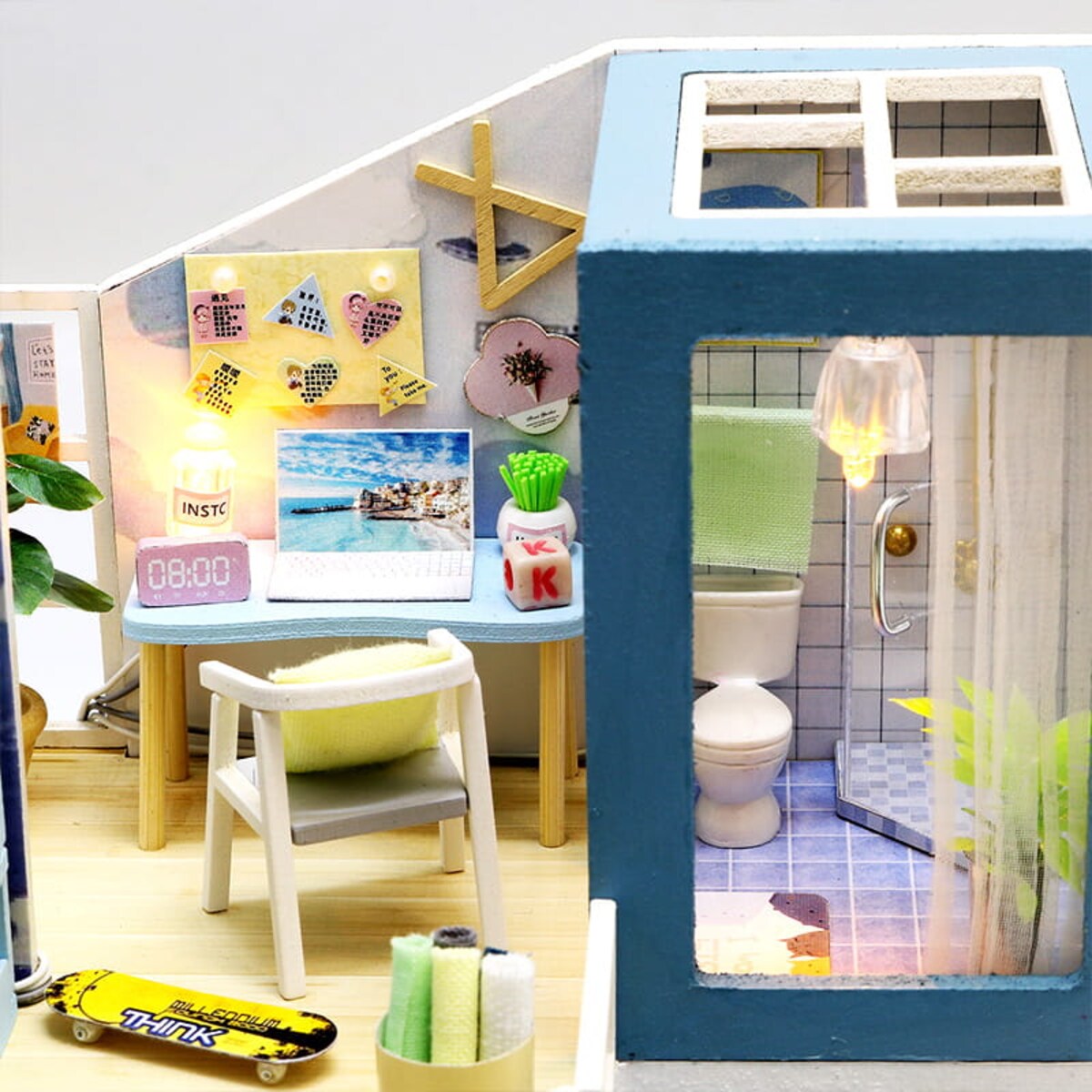 Miniaturowy domek - Hiszpańska riviera