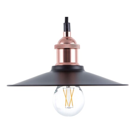 Lampa wisząca metalowa czarna SWIFT