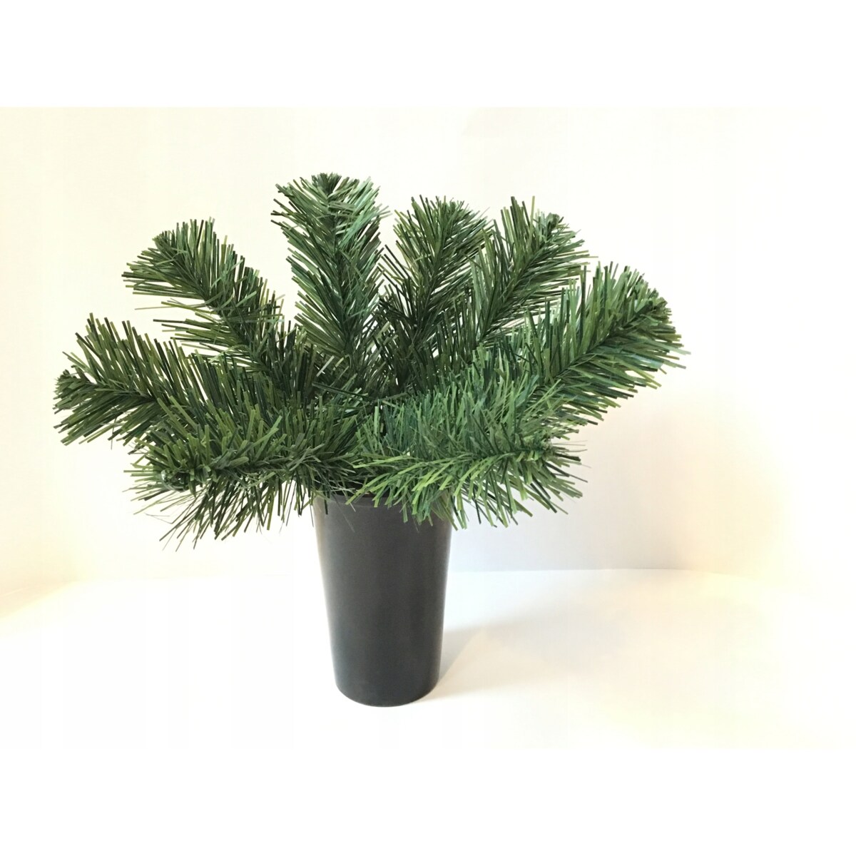 GOTOWY STROIK bukiet ŚWIĄTECZNY GWIAZDA BROKATOWY do flakonu na grób wkład