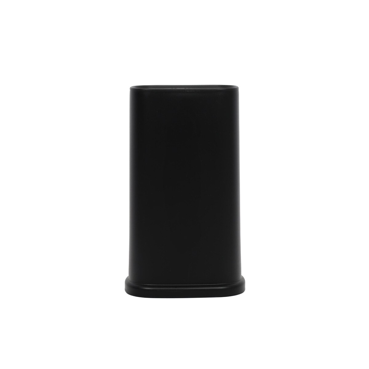 Plastikowy stojak na 5 noży i nożyczki, 12,4 x 8 x 21 cm