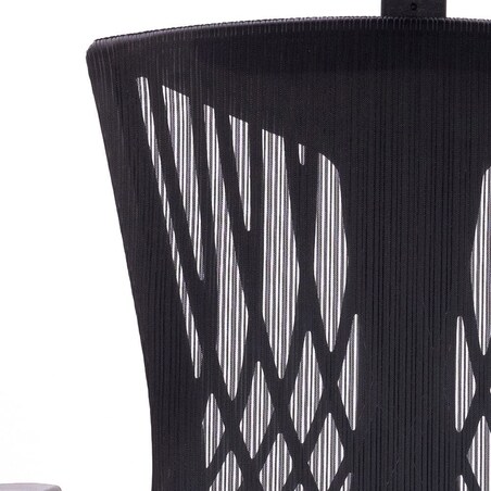 FOTEL BIUROWY ERGONOMICZNY AVERY CZARNY