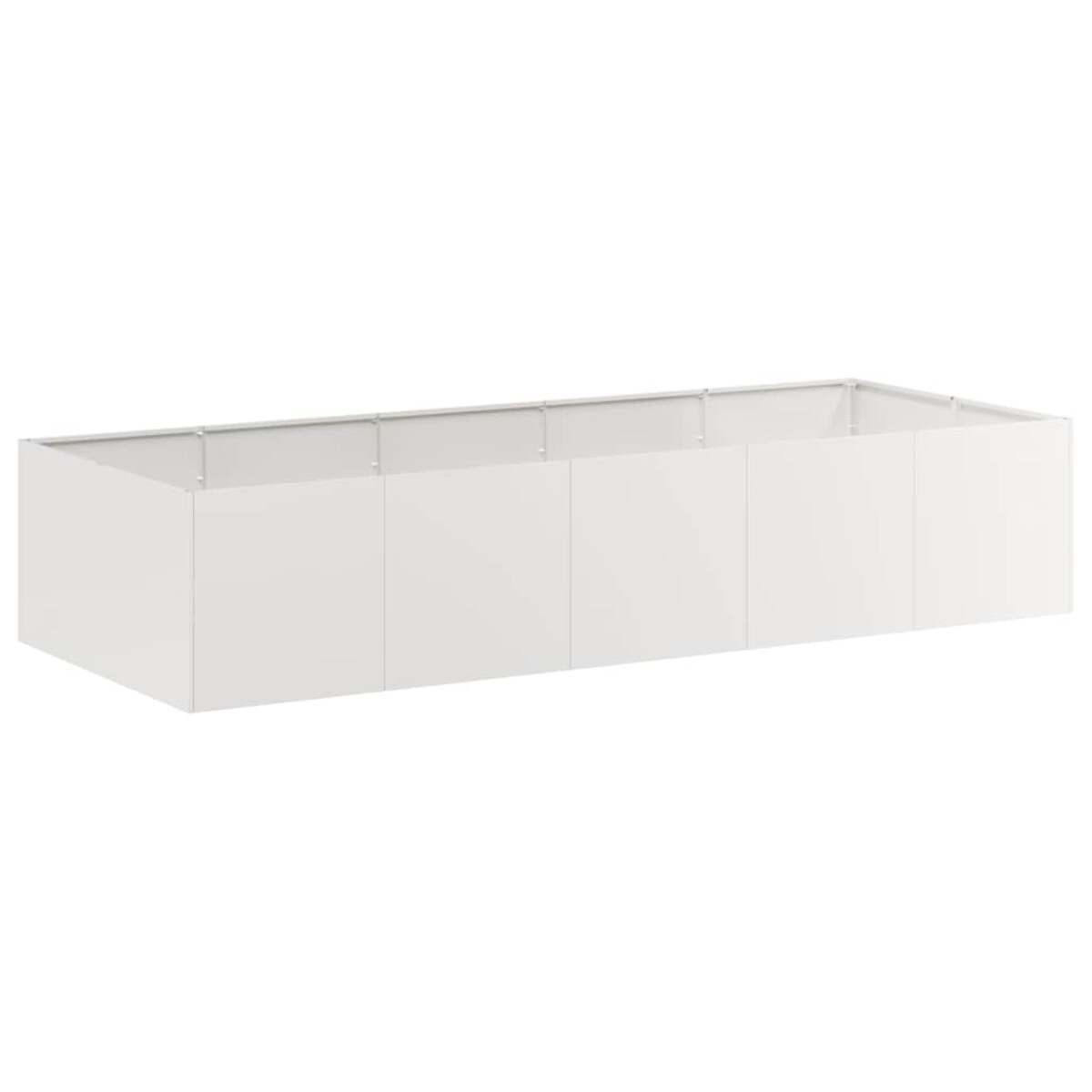 vidaXL Doniczka 200x80x40 cm Stal nierdzewna