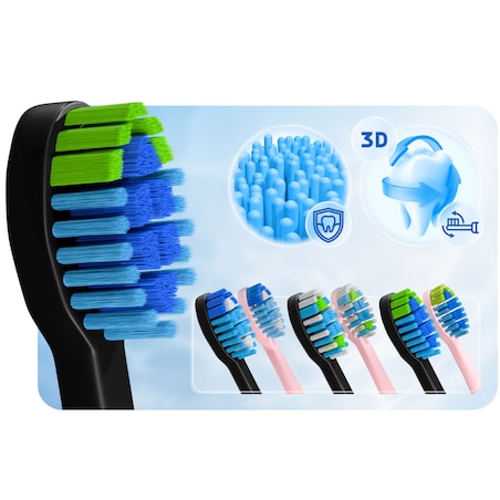 Szczoteczka soniczna do zębów Berdsen Galaxy Duo zestaw 2 szt. 322021