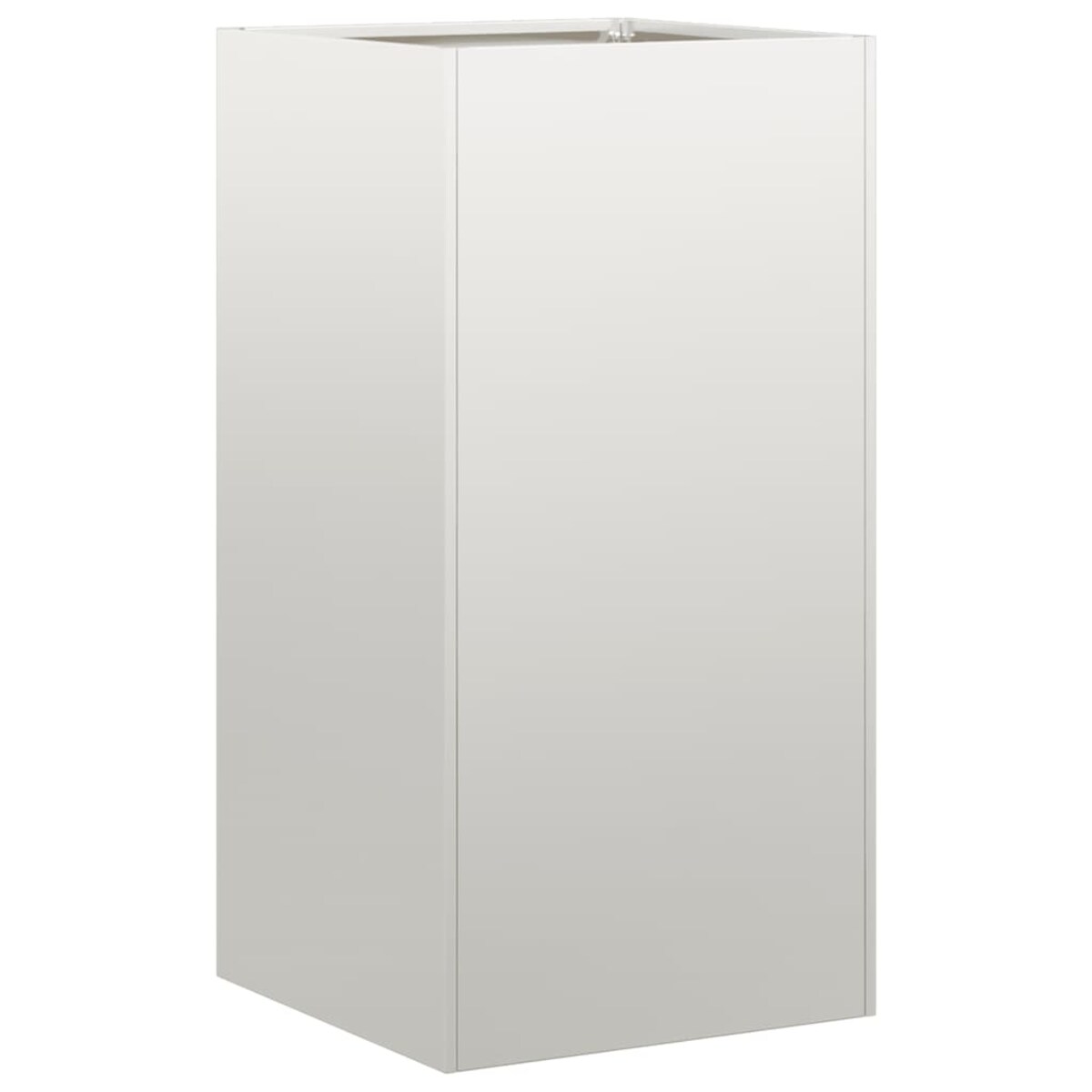 vidaXL Doniczka 40x40x80 cm Stal nierdzewna